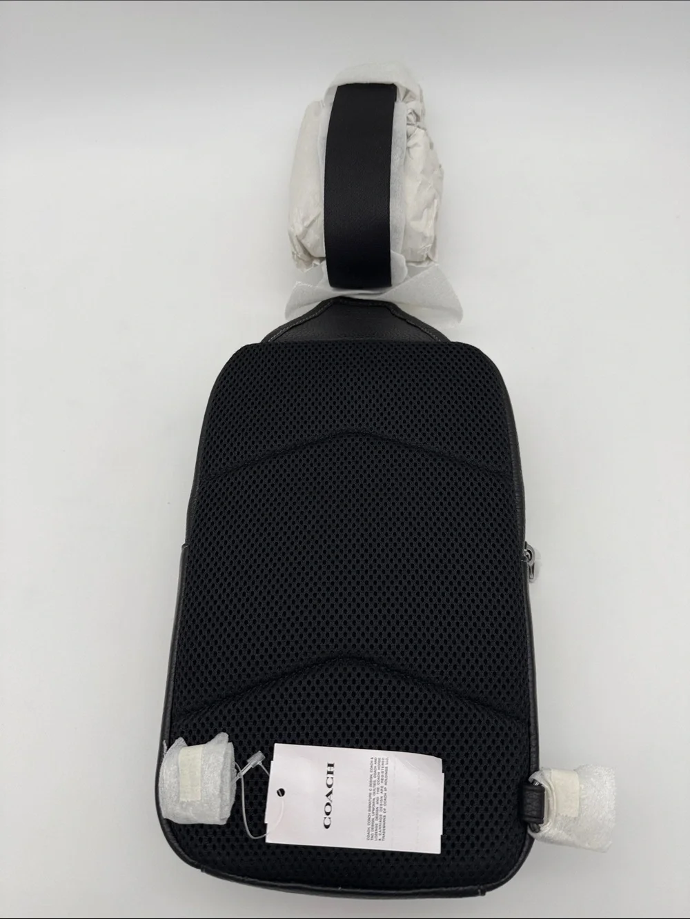 Coach Sullivan Pack In Signature Canvas Gunmetal/Charcoal/Black